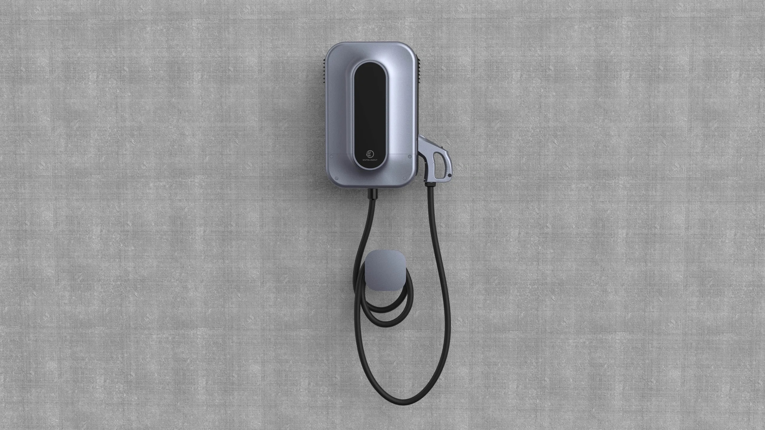 The Enteligent EV Fast Charger allows at-home, at-work and at-store charging powered directly by existing solar panels. It can also be powered simultaneously by the AC grid to provide peace-of-mind charge-continuity.