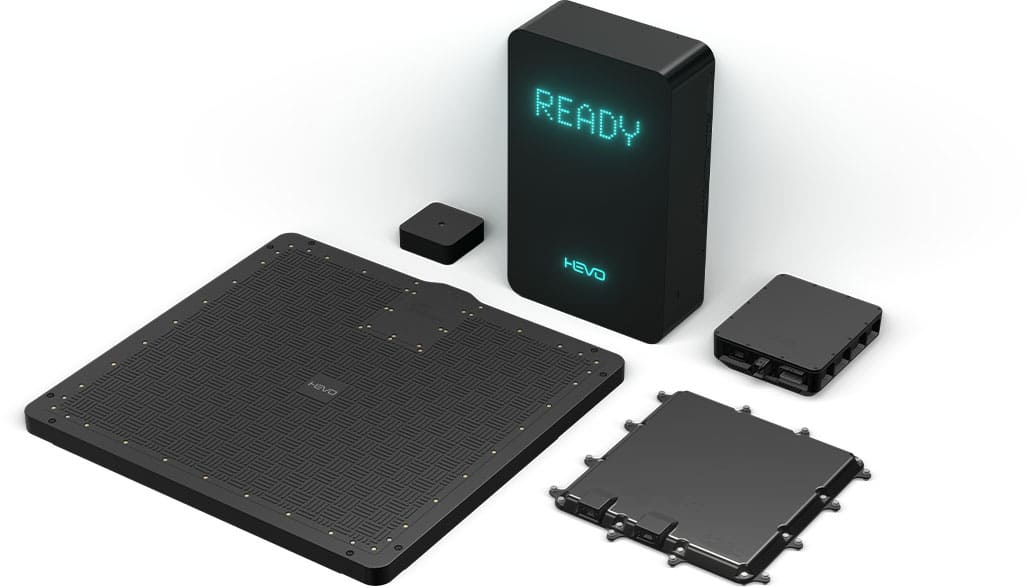 Hevo and Stellantis are initially demonstrating Level 2 wireless charging on a Chrysler Pacifica PHEV