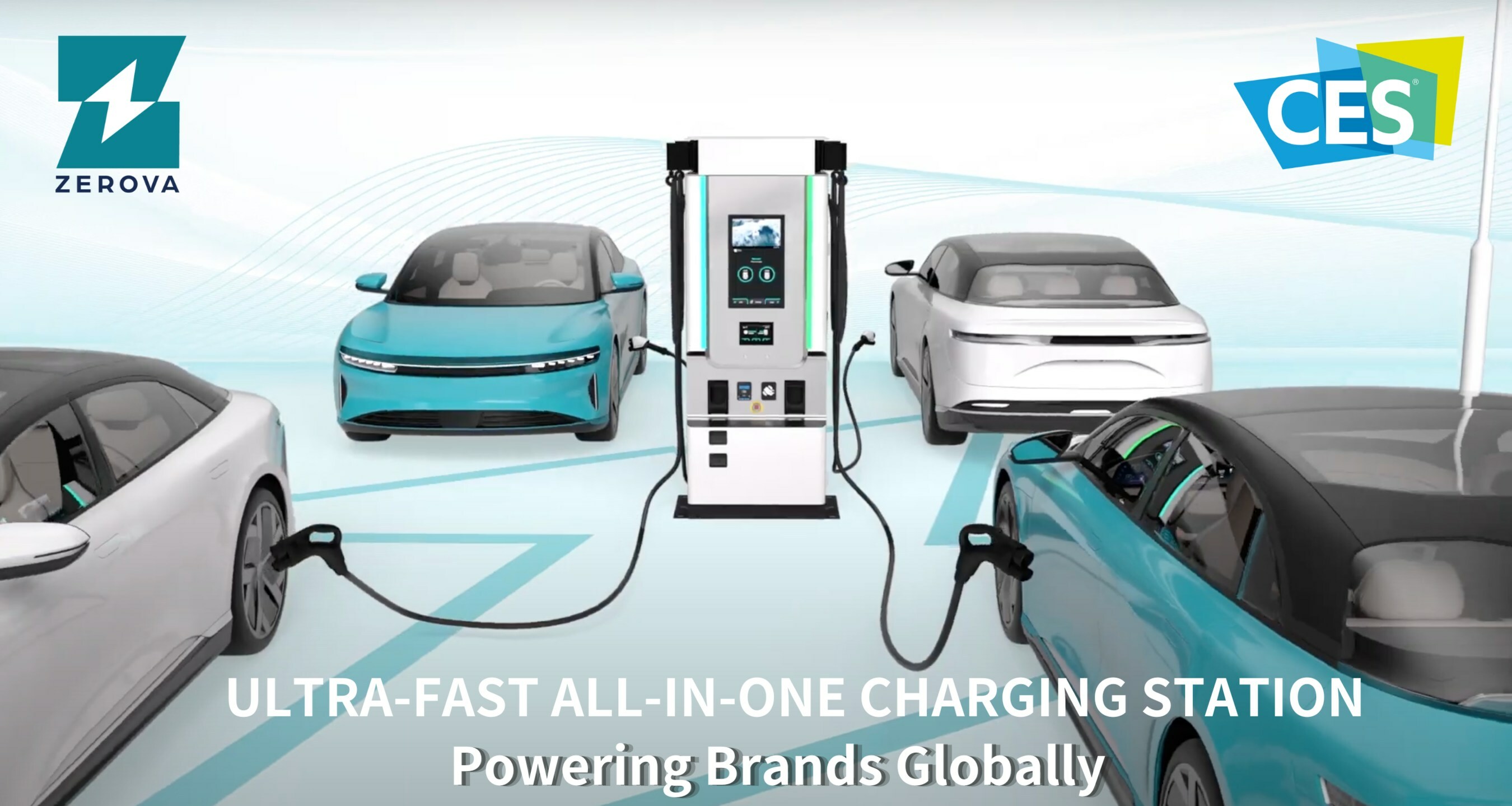 Zerova is inviting CES 2024 attendees, industry experts, and stakeholders to visit the Zerova Technologies booth W305 in the West Hall at the Las Vegas Convention Centre for an immersive experience of its pioneering EV charging solutions. Graphic: Zerova Technologies Zerova is inviting CES 2024 attendees, industry experts, and stakeholders to visit the Zerova Technologies booth W305 in the West Hall at the Las Vegas Convention Centre for an immersive experience of its pioneering EV charging solutions. Graphic: Zerova Technologies