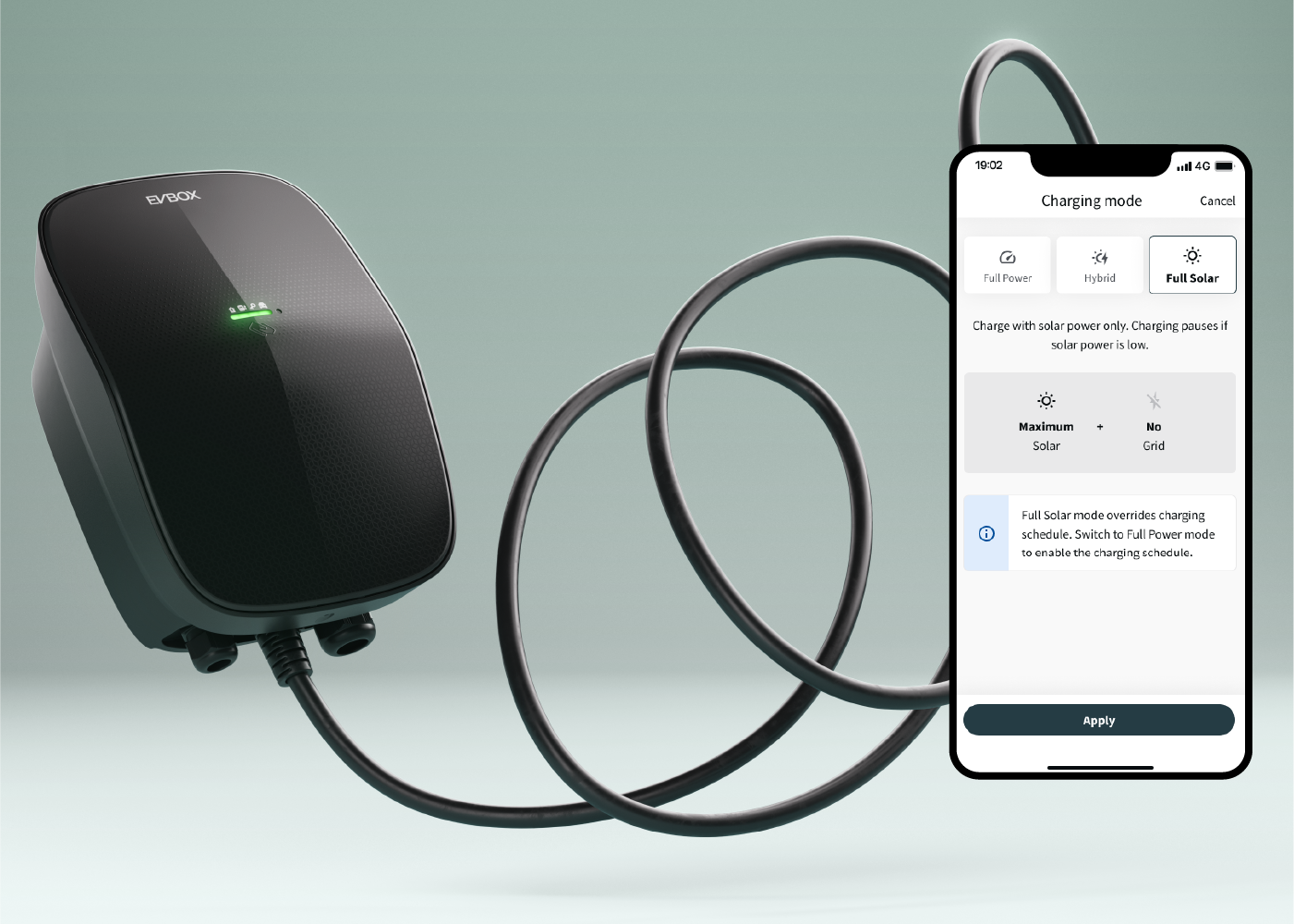EVBox Livo 2 is a new charging station for residential EV charging, specifically for EV drivers looking to charge with their own solar electricity. Photo: EVBox EVBox Livo 2 is a new charging station for residential EV charging, specifically for EV drivers looking to charge with their own solar electricity. Photo: EVBox