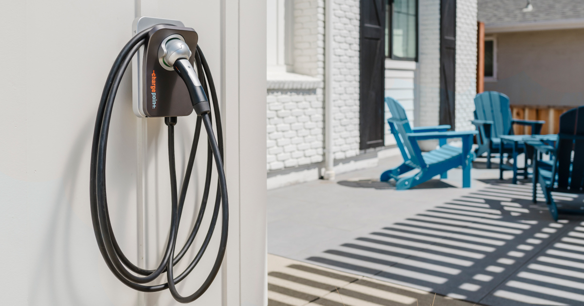 ChargePoint’s new service provides a frictionless “one stop shop” for an EV driver to purchase and install a ChargePoint Home Flex residential charger. Photo: ChargePoint