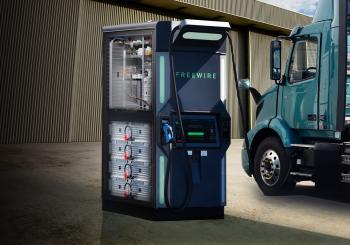 FreeWire Technologies says its Boost Charger plugs into existing low-voltage utility service and delivers high-power charging in areas typically requiring extensive grid upgrades