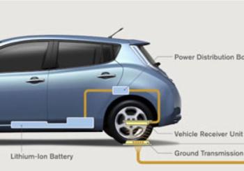 The report says wireless charging systems like Nissan's are more efficient
