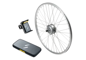 With a 10-mile range, users of the Swytch offering could recharge while at work before heading home to increase commute distances