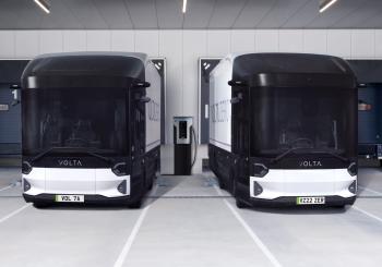 The Volta Zero is a full-electric 16-tonne commercial vehicle designed for urban distribution