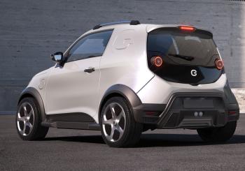 The e.Express EV offers an automated battery swap solution