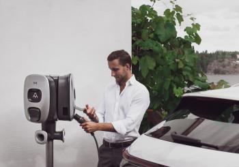 Charge Amps new Dawn charger is designed to make public charging as easy as possible