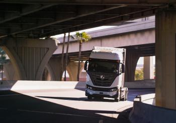 The Nikola Tre fuel-cell electric vehicle