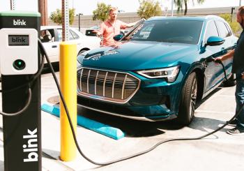 The Blink network can charge any battery-electric or plug-in hybrid vehicle