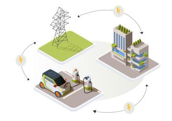 Fermata Energy's V2X bidirectional platform both charges and discharges an EV battery, which it says creates revenue opportunities while supporting grid resilience