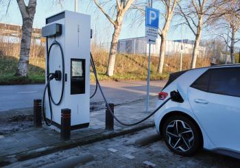 Two EVBox Troniq Modular charging stations support Amsterdam’s ambitious electrification goals