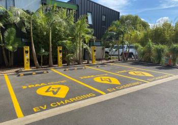 Chargefox and AMS are Australian owned and operated and dedicated to providing the very best service and support to Australian EV drivers. Photo credit: Kevin Veivers