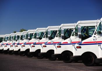 CAPTION: The US Postal Service has awarded new contracts to purchase 9,250 battery EVs and 14,000 EV charging stations. Image: ©Pix569/Dreamstime.com