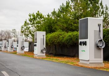 Five Autel Maxicharger DC Fast charging stations have been isntaled at the Atlanta Motorsports Park