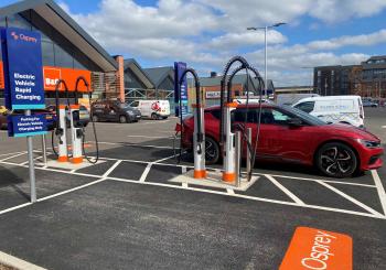 Osprey's chargers are designed to provide reliable, easy to use, open-access EV charging for all