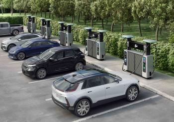 Flo fast chargers that will be installed through the CIB investment. Photo: CNW Group/Canada Infrastructure Bank