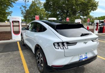 A Tesla-developed adaptor will be incorporated in Ford vehicles fitted with the Combined Charging System (CCS) port, enabling access to Tesla’s V3 Superchargers