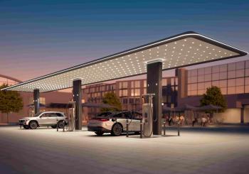 Mercedes-Benz plans to set up over 2,000 of its own charging hubs in North America, Europe, China and other markets by the end of the decade. Photo: Business Wire