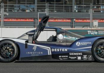 InMotion's Revolution LMP3 race car. Photo: Desten