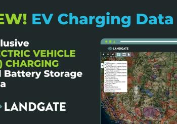 EV charging data on LandGate empowers users to assess and secure land for EV charging stations in the most efficient manner. Image: LandGate