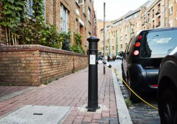 Ubitricity will be deploying up to 250 charge points across West Berkshire using its bollard charge points. Photo: Ubitricity