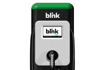 Blink selected as EV charging provider to bring next gen charging solutions to the booming Nashville metropolitan area. Pictured the IQ 200 charger. Photo: Blink Charging