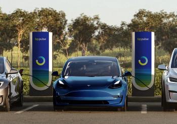 The deal with BP Pulse marks first time Tesla’s ultra-fast chargers will be purchased for deployment on an independent EV charging network. Photo: BP