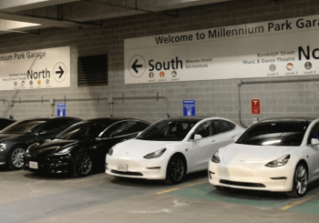 Millennium Garages’ four underground facilities include more than 9,000 parking spaces in the heart of the Chicago Loop. Photo: Millennium Garages
