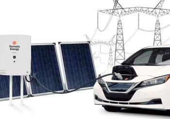 The V2G partnership will enable Phoenix EV fleets to send excess energy back to the grid via Fermata Energy bidirectional chargers. Image: Fermata Energy