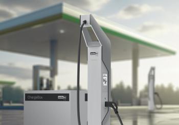 An Ads-Tec Energy ultrafast charging system at a gas station. Photo: Ads-Tec Energy