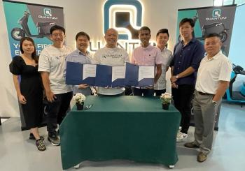 MOU Signing between Quantum Mobility, Quantum Volts and KGS. Photo: KGS/Quantum