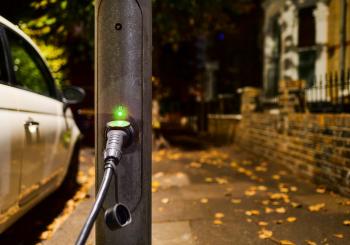 The partnership between Ubitricity and UKPN is aimed at shifting demand for EV charging away from periods of peak demand. Photo: Ubitricity