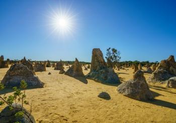 Australia's average of 2,800 hours of sunshine a year could generate substantial electricity per installation to offset power requirements for EV chargers. Image: © Cbork7/Dreamstime.com