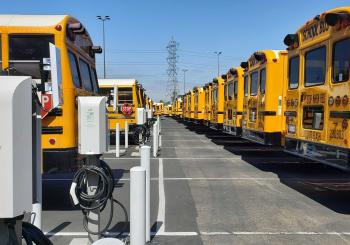 Some 38 AC and DC bidirectional charging station connections, all linked to Nuvve’s proprietary vehicle-to-grid V2G GIVe software platform have been deployed in October. Photo: Nuvve