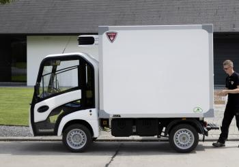 Small EV vans, such as those made by Addax, are emission-free and so can trundle around the low-emission zones of inner cities without incurring costs