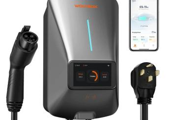 The Wolfbox Level 2 EV charger is designed to meet the evolving needs of electric vehicle owners, offering a smart and versatile charging experience. Photo: Wolfbox