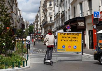 In 2023 Paris introduced a ban on self-service rental e-scooters following a public vote in the French capital. Image © Christian Jakob | Dreamstime.com