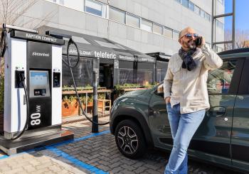 The Raption Compact 80, Circontrol’s latest dual charging EV station