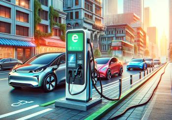 AI EV charging image: DALL-E 3