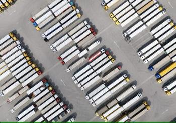 The 21-acre Ashford International Truckstop site will have mega-watt chargers that can fully charge an HGV in up to 45 minutes. Image: bp pulse
