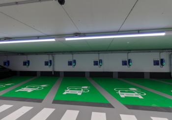 Car park charging stations should be prominently located, says Andrew Sachs of GPS Parking. Image: © Ricky Deacon/Dreamstime.com