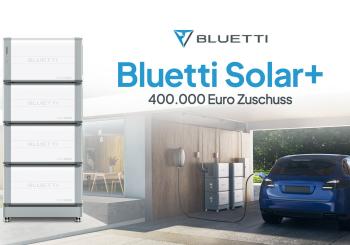 The Solar+ program offers up to €400,000 in cash subsidies for powering home and EV with solar. Illustration: Bluetti
