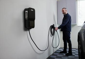 Flo’s new range of chargers features three models. Photo: Flo