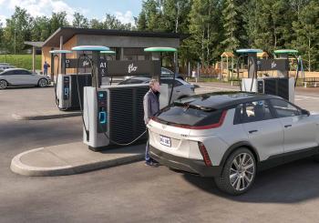 As more Flo Ultra chargers come off the line, they are set to become a familiar sight at public charging stations, offering a quick, easy, and efficient charging solution for EV drivers on the go. Photo: CNW Group/Flo