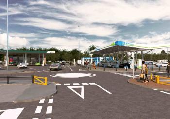 MFG is targeting the installation of 800 Ultra-Rapid 150kW EV chargers, in hubs, within the first five years alone. Photo: Motor Fuel Group