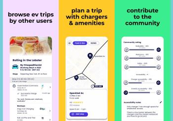 With Chargely, EV drivers benefit from a community of EV users. Graphic: Chargely