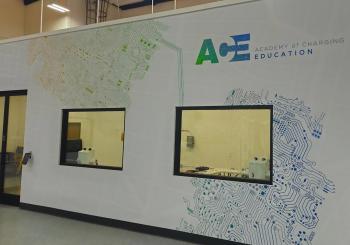 The BTC Power Academy of Charging Education in Irvine, California. Photo: BTC Power