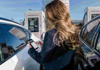 Initially available via the InstaVolt App, the off-peak pricing offer will extend to contactless users by year-end. Photo: InstaVolt