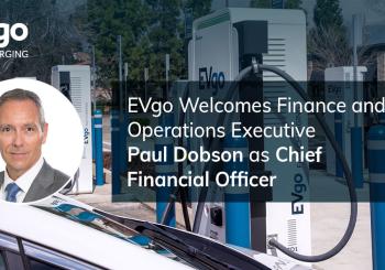 Paul Dobson, EVgo’s new CFO. Image: EVgo