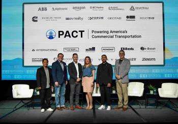 Powering America’s Commercial Transportation and Edison Electric Institute at the recemt EEI National Key Accounts Workshop. Photo: EEI